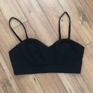 Guess size M spaghetti strap crop top bra